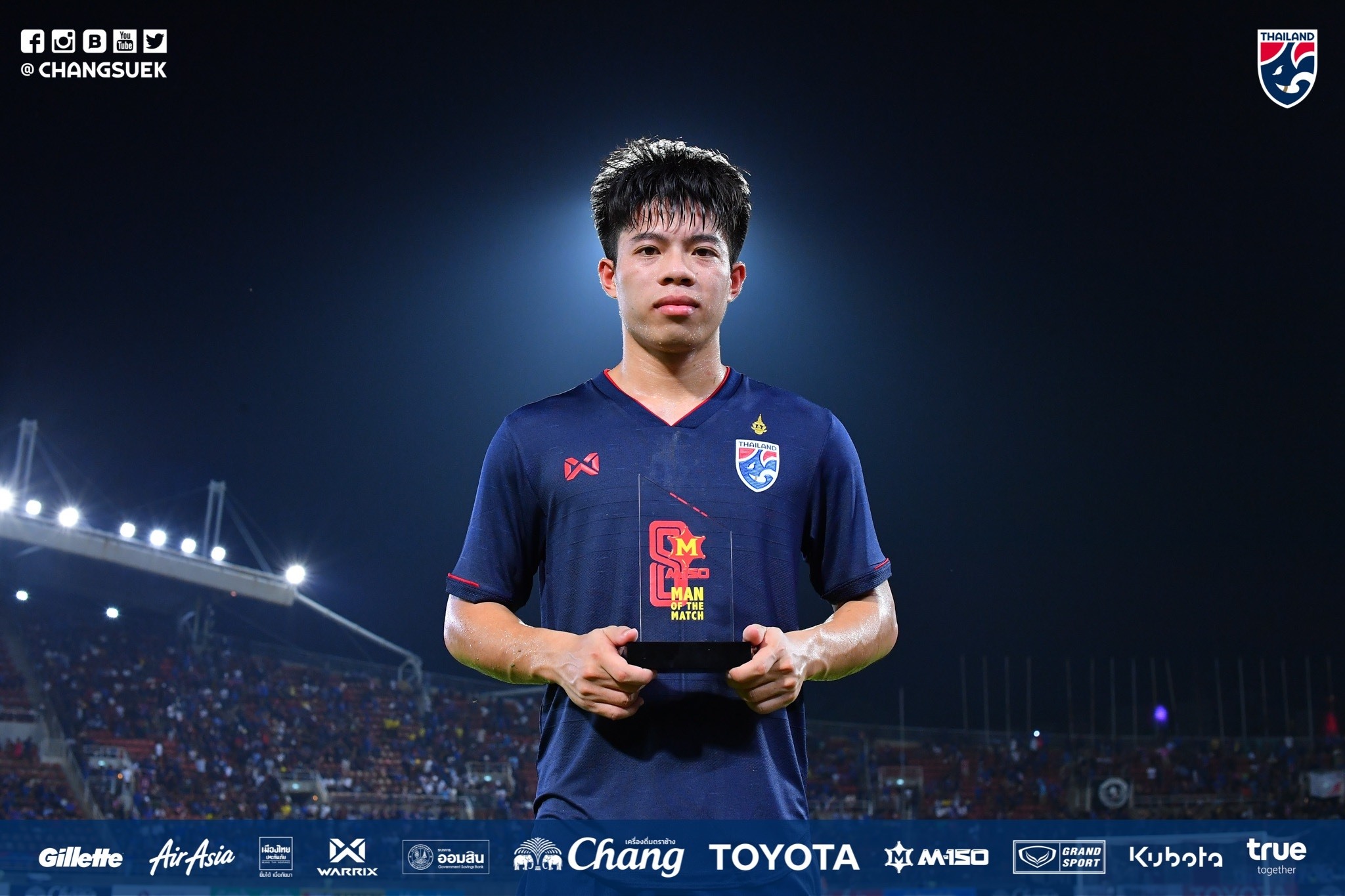 Ekanit Panya tài năng trẻ của bóng đá Thái Lan Quang hải, việt nam, Việt nam 3-1 indonesia, vòng lọa world cup 2022, thái lan, ekanit panya