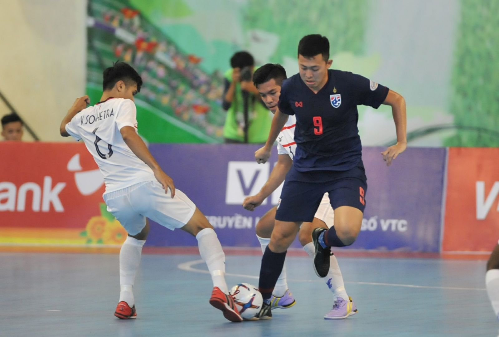 Futsal Thái Lan dễ dàng chiến thắng Futsal Myanmar Kết quả Thái Lan vs Myanmar, Thái Lan vs Myanmar, kết quả Futsal Đông Nam Á 2019, Futsal Thái Lan