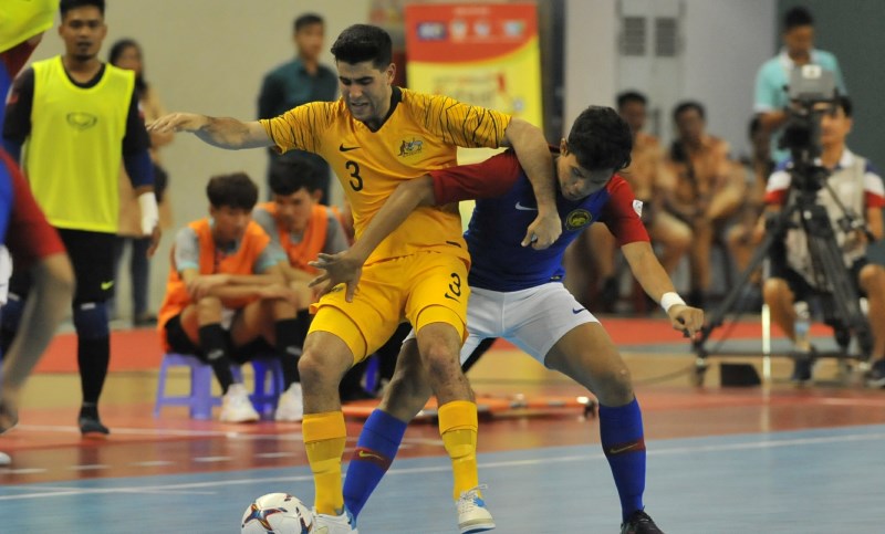 Australia bị loại sau khi thua Indonesia với tỷ số 3-8 Indonesia 8-3 Australia, indonesia vs australia, Futsal Đông Nam Á 2019, Futsal Indonesia