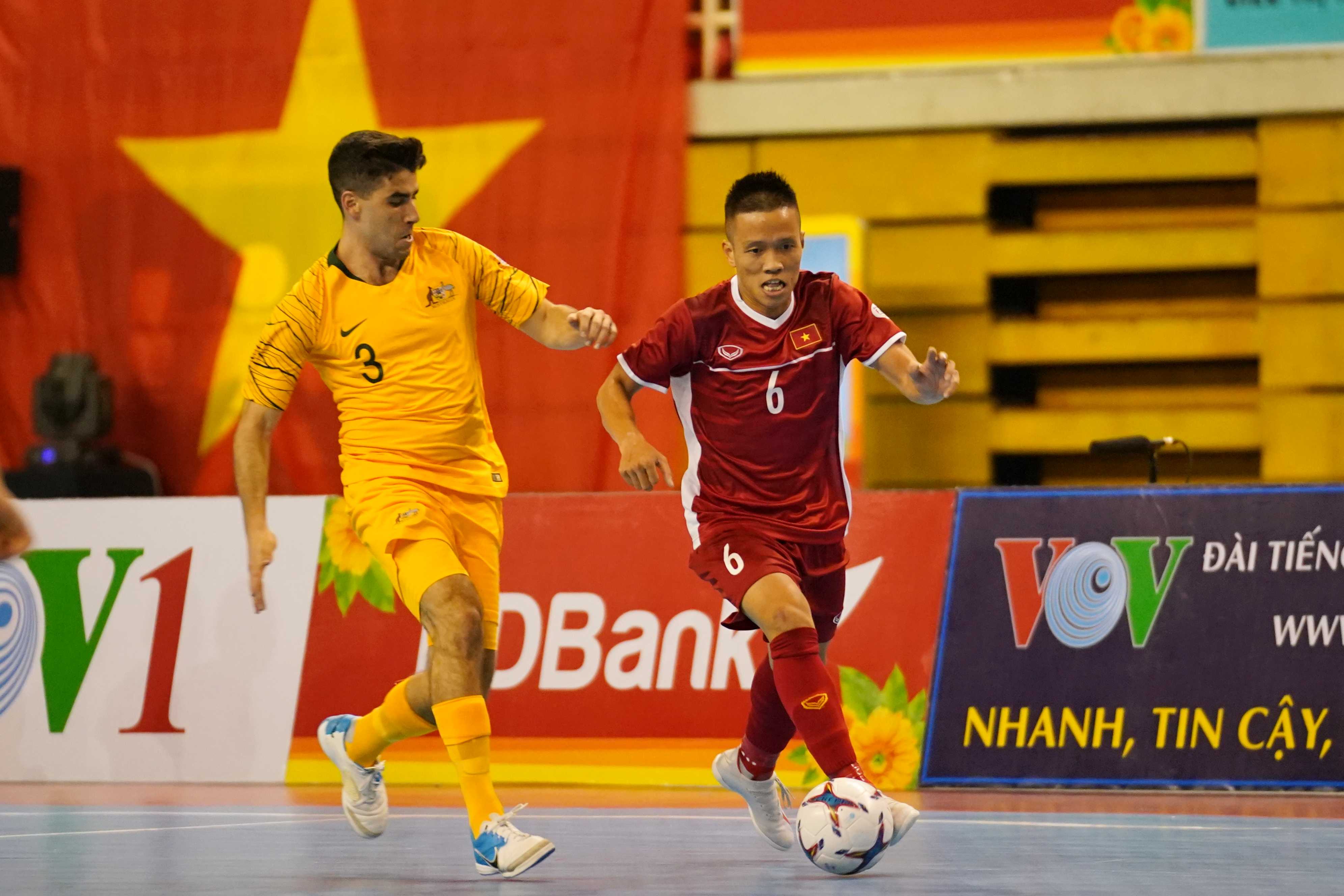 Nhiều khả năng Việt Nam sẽ gặp Myanmar ở bán kết giải Futsal Đông Nam Á 2019. (ảnh: VFF) Thái Lan 9-0 Myanmar, Futsal Việt Nam, Futsal Myanmar, Việt Nam vs Malaysia, Futsal Đông Nam Á 2019