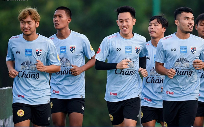 Các cầu thủ Thái Lan đang rất tự tin trước VCK U23 châu Á trên sân nhà u23 thai lan