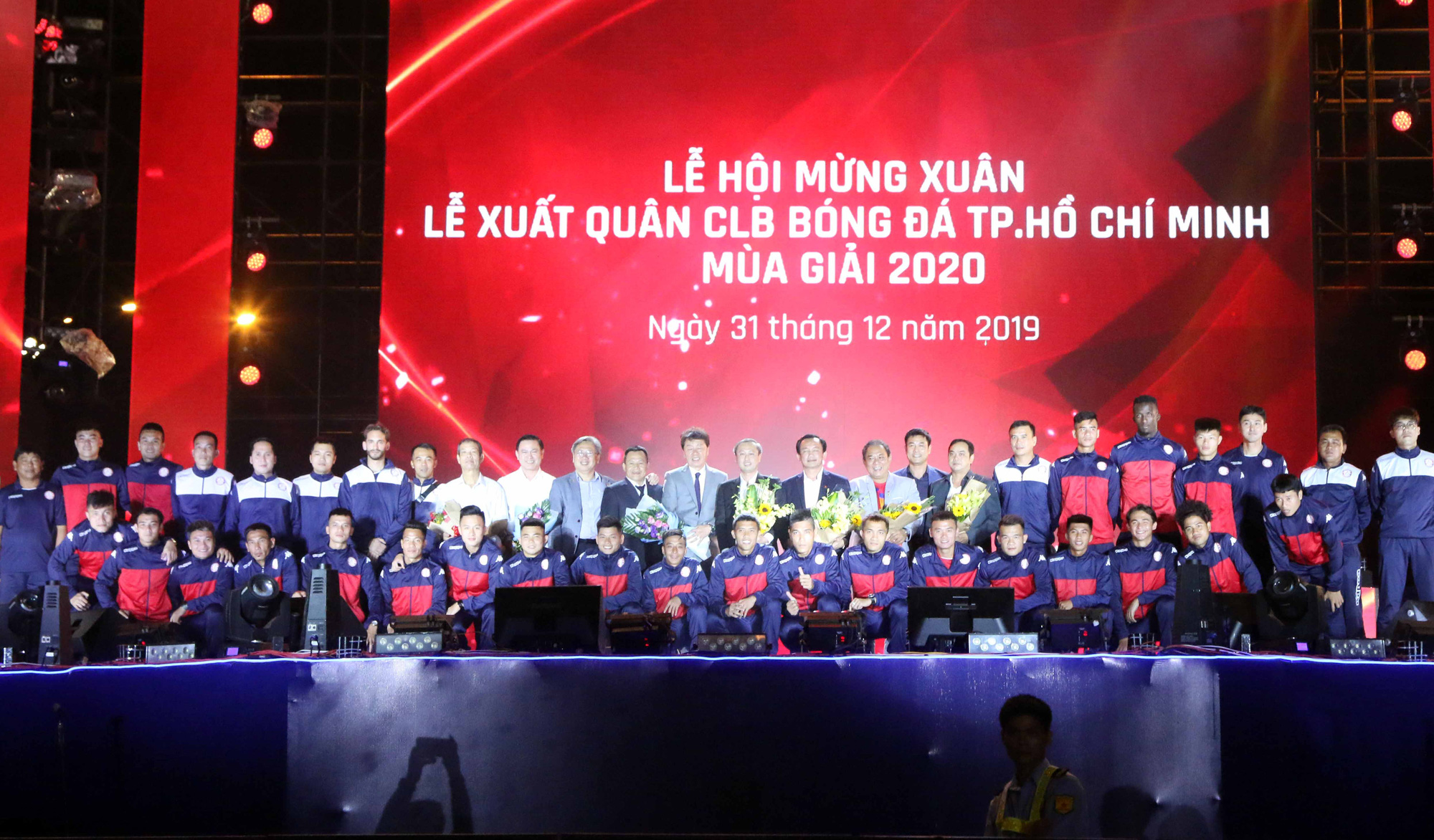 CLB TP. Hồ Chí Minh chỉ đặt mục tiêu top 3 tại V-League 2020 TP. Hồ Chí Minh xuất quân