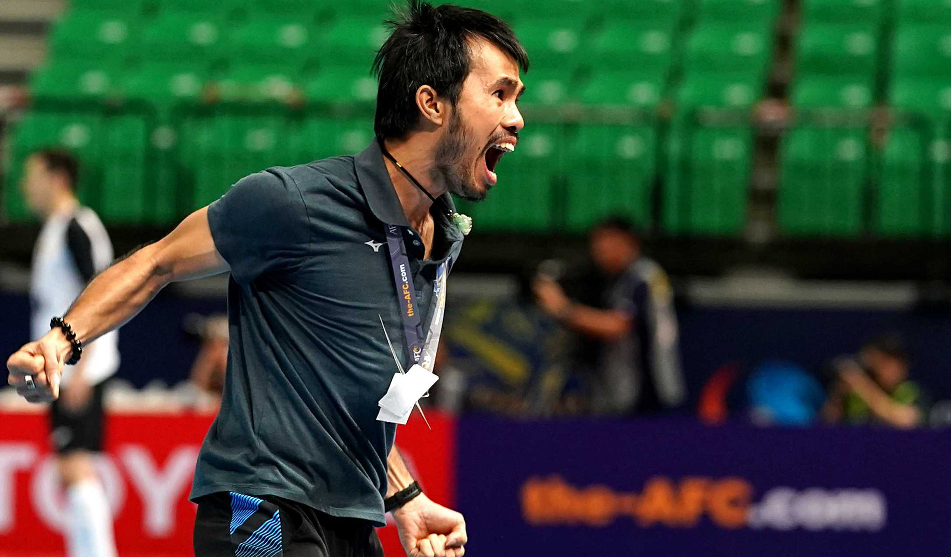 HLV Pham Minh Giang quyết tâm đưa Futsal Việt Nam tham dự World Cup HLV Pham Minh giang quyet tam