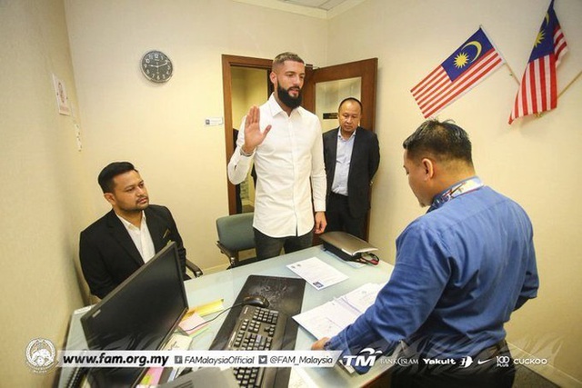 Liridon Krasniqi được FIFA cho phép khoác áo ĐT Malaysia Malaysia nhan qua tu FIFA
