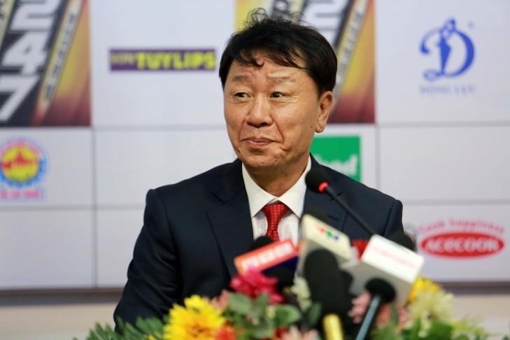 HLV Chung Hae Seong hài lòng với Bùi Tiến Dũng TP.HCM 1-2 Hà Nội FC