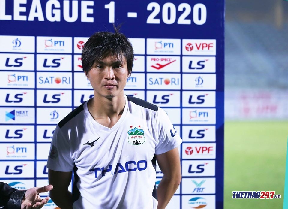 Tuấn Anh đang có khởi đầu ấn tượng tại V.League 2020. (Ảnh: Văn Hải) Tuan Anh la nhac truong cua HAGL va DT Viet Nam