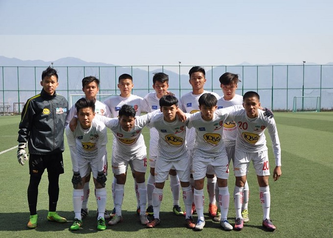Đội U19 HAGL trong đợt tập huấn Hàn Quốc năm 2017 U19 HAGL, tin tức U19 HAGL, xem U19 HAGL, U19 quốc gia 2018