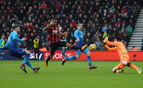 Wilson ghi bàn cho Bournemouth Bournemouth vs Arsenal, kết quả Bournemouth vs Arsenal, xem Bournemouth vs Arsenal, kết quả trận đấu Bournemouth vs Arsenal, tỷ số Bournemouth vs Arsenal