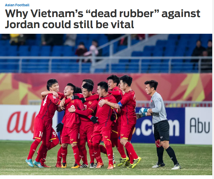 Báo châu Á: 'Trận gặp Jordan sẽ là khởi đầu cho một thế hệ ĐT Việt Nam mới' ĐTQG Việt Nam, Fox Sports, Việt Nam vs Jordan