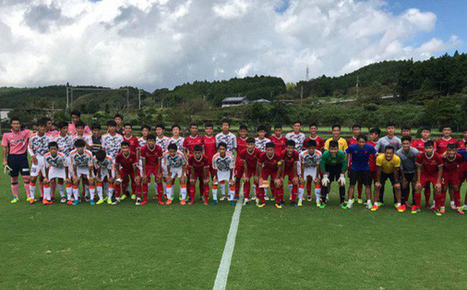 U16 Việt Nam rời Nhật Bản với trận thua U18 Shimizu S-Pulse (Ảnh: Soha) Kết quả U16 Việt Nam vs U18 Shimizu S-Pulse, U16 Việt Nam vs U18 Shimizu S-Pulse, tỷ số U16 Việt Nam vs U18 Shimizu S-Pulse