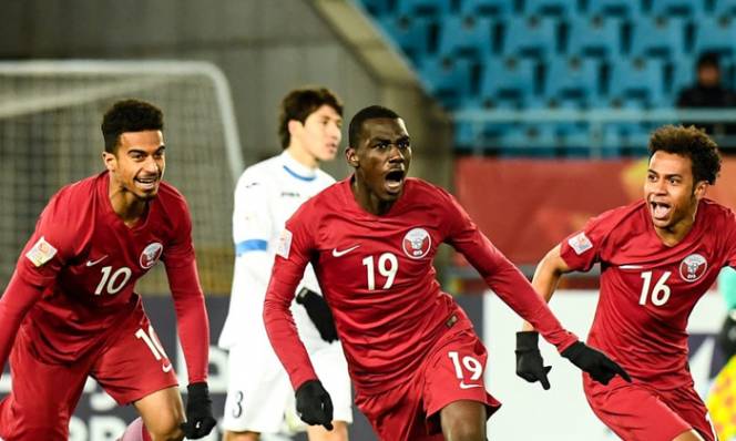Afif (10) và Ali (19) ghi 3 bàn cho ĐTQG Qatar Qatar, Việt Nam, ĐTQG Việt Nam, Ecuador, Hàn Quốc