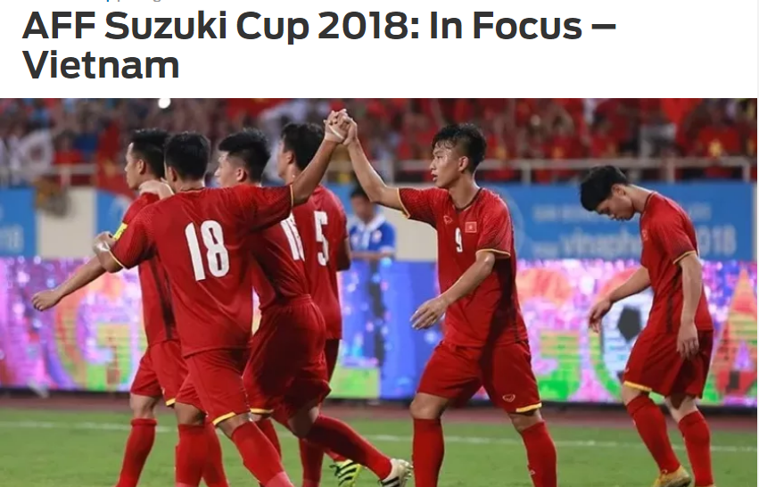 Bài viết về ĐT Việt Nam trên Fox Sports Việt Nam, AFF Cup 2018, ĐTQG Việt Nam,