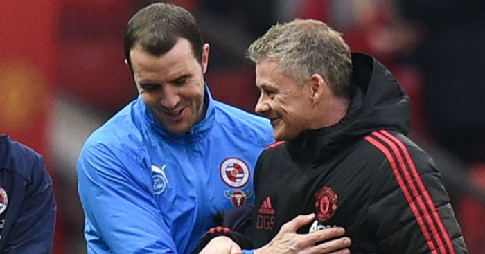 HLV Solskjaer ở trận gặp Reading HLV Solskjaer, MU, Man Utd,