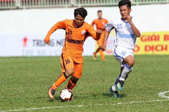 Tiền đạo Xuân Tạo tròng màu áo SHB Đà Nẵng Tiểu Công Phượng, U18 Việt Nam, Xuân Tạo